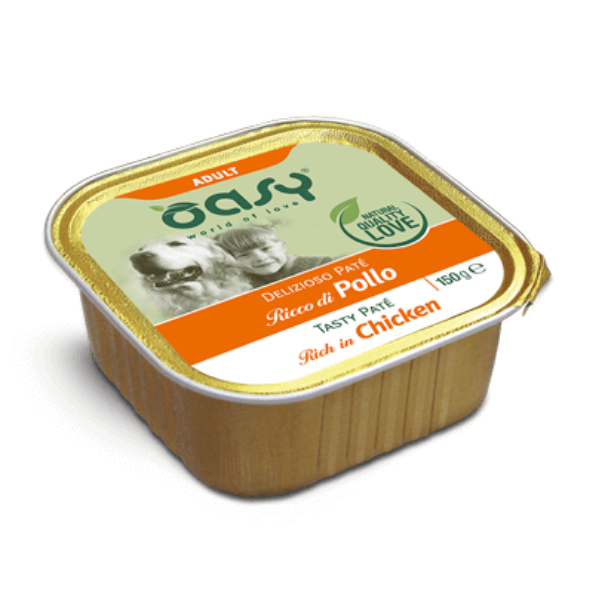 OASY PATE CANE ADULT POLLO 150GR