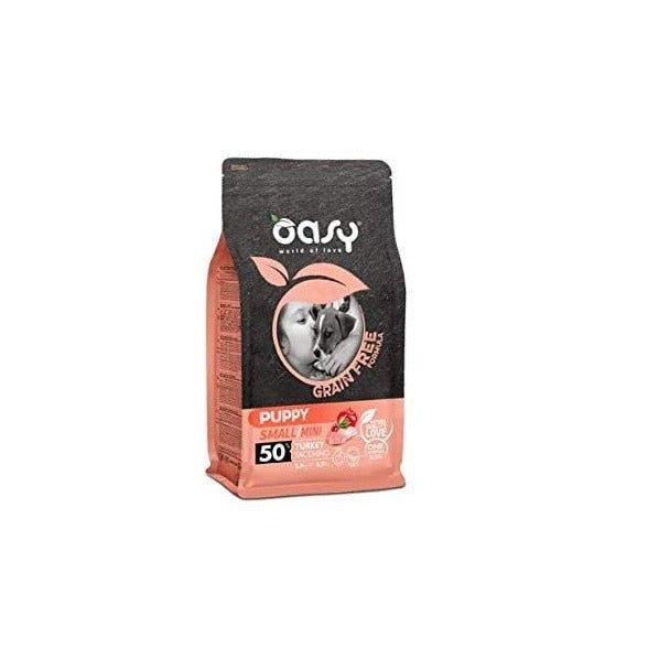 OASY GRAIN FREE PUPPY SMALL/MINI TACCHINO 2,5 KG