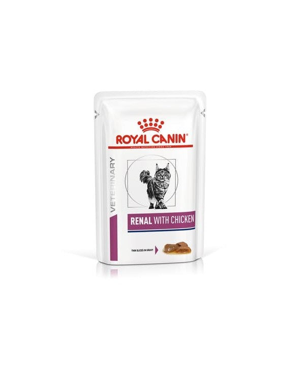 ROYAL CANIN VETERINARY GATTO RENAL POLLO 85 GR