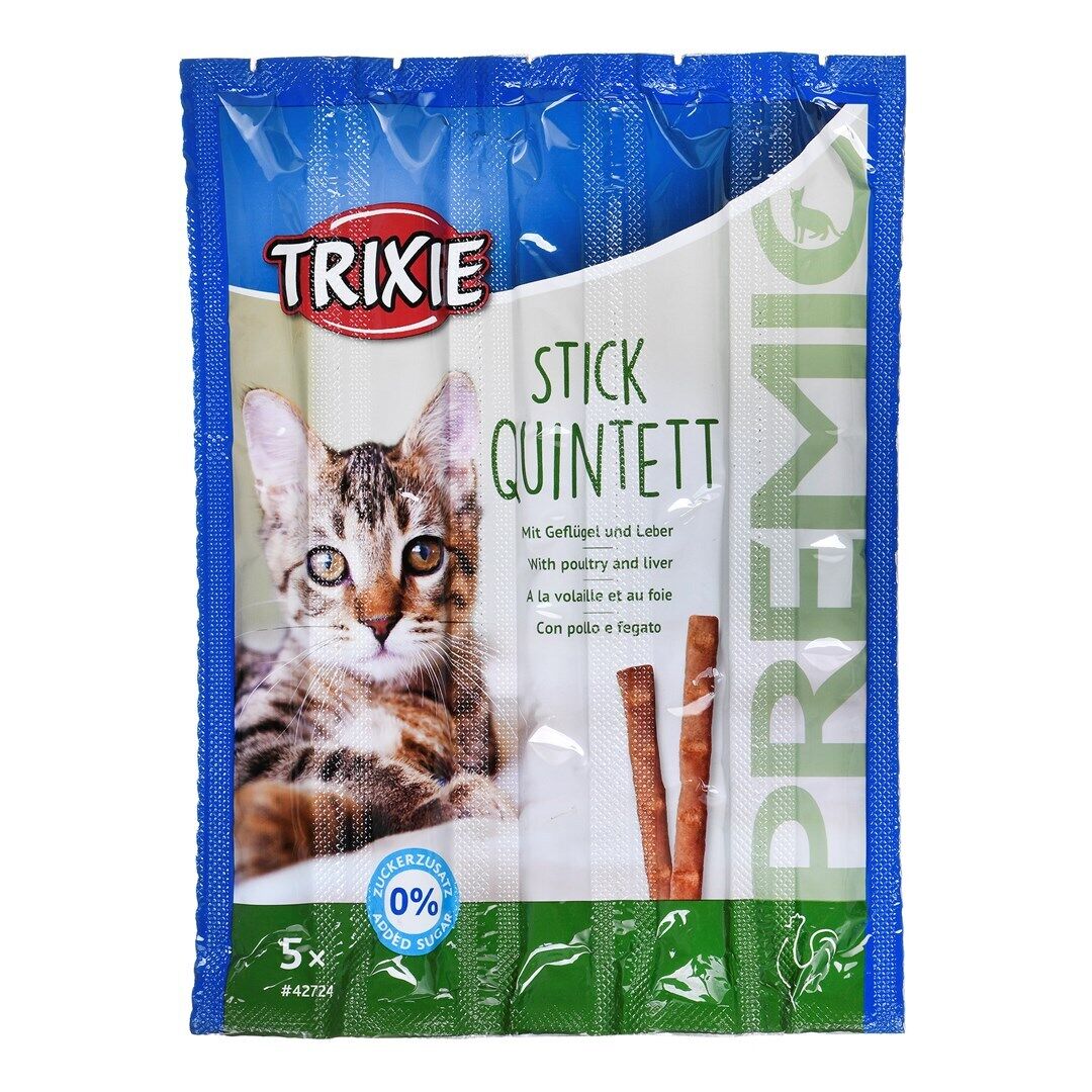 TRIXIE PREMIO STICK POLLO E FEGATO 5X5 GR