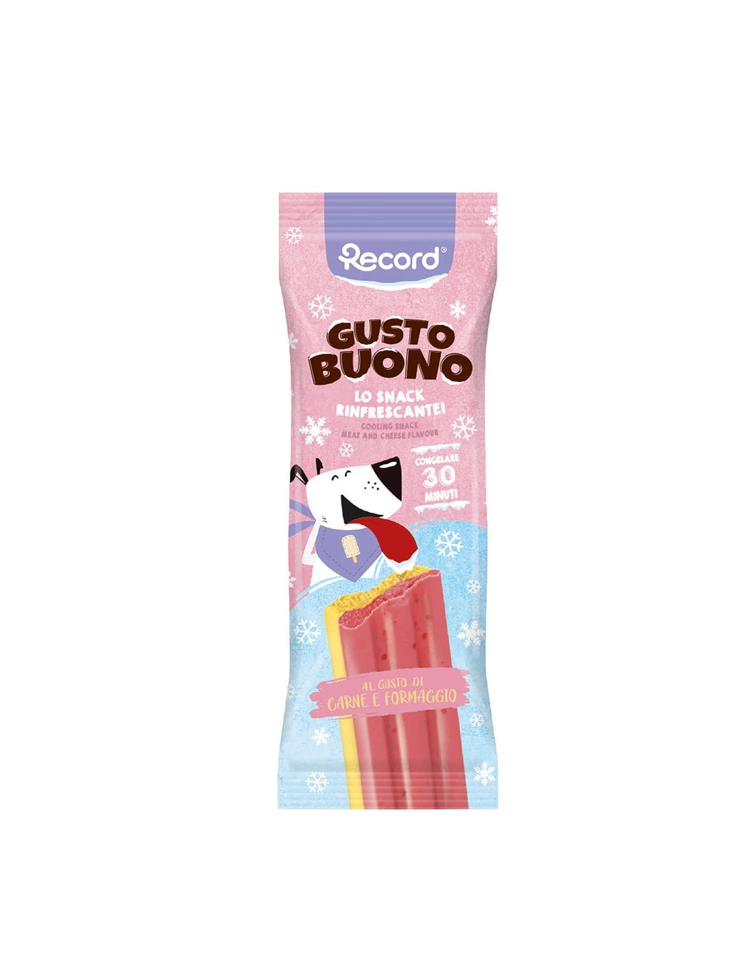 RECORD SNACK RINFRESCANTE GELATO CARNE E FORMAGGIO