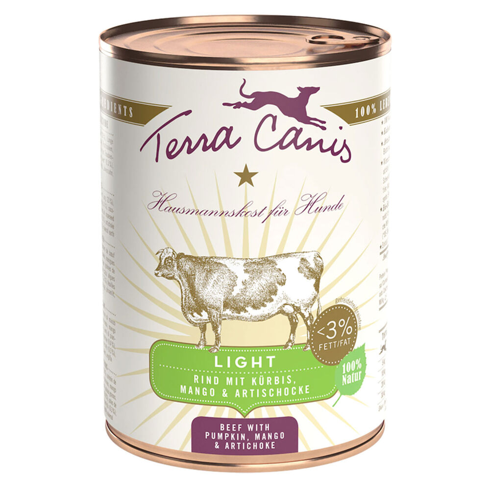 TERRA CANIS LIGHT MANZO 400 GR