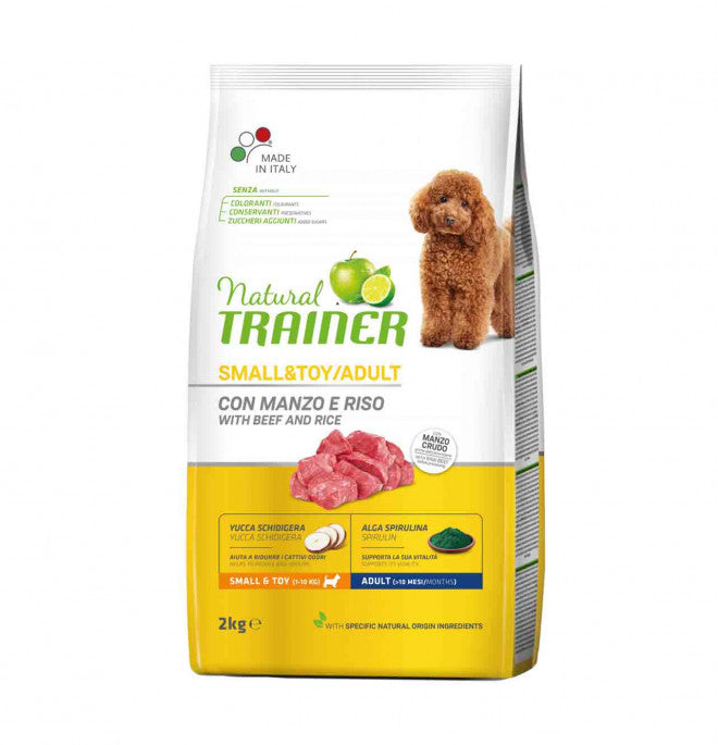 TRAINER NATURAL MINI ADULT MANZO 2KG