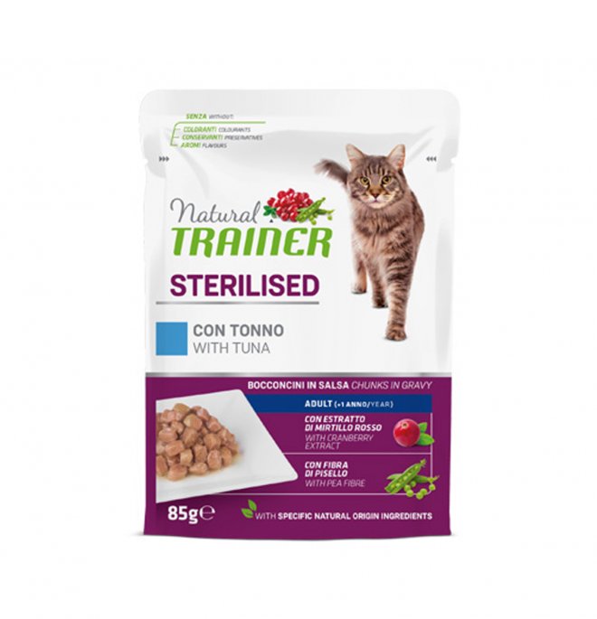 TRAINER BUSTA STERILISED TONNO 85 GR