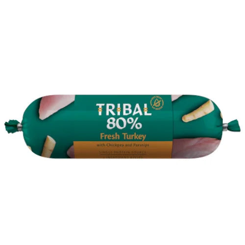TRIBAL SAUSAGE 80% TACCHINO 300 GR