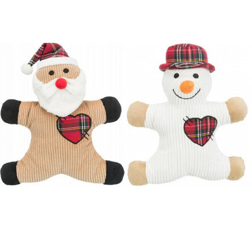 TRIXIE NATALE PELUCHE BABBO NATALE PUPAZZO DI NEVE