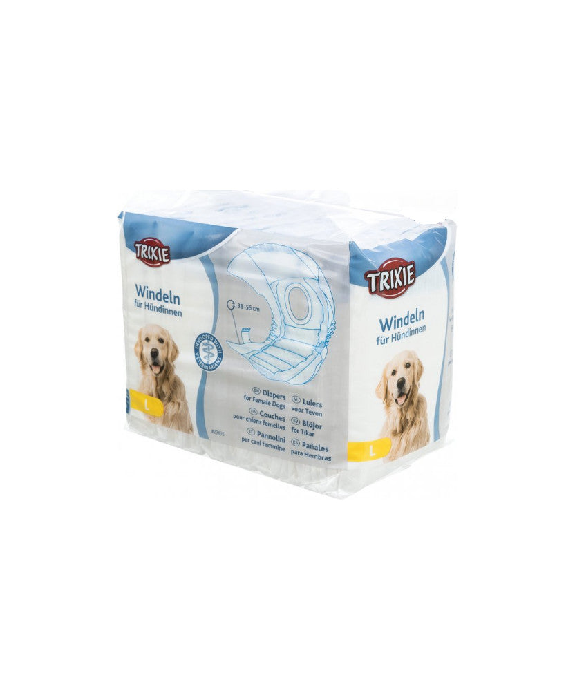 TRIXIE PANNOLINI PER CANI FEMMINE 12PZ. L