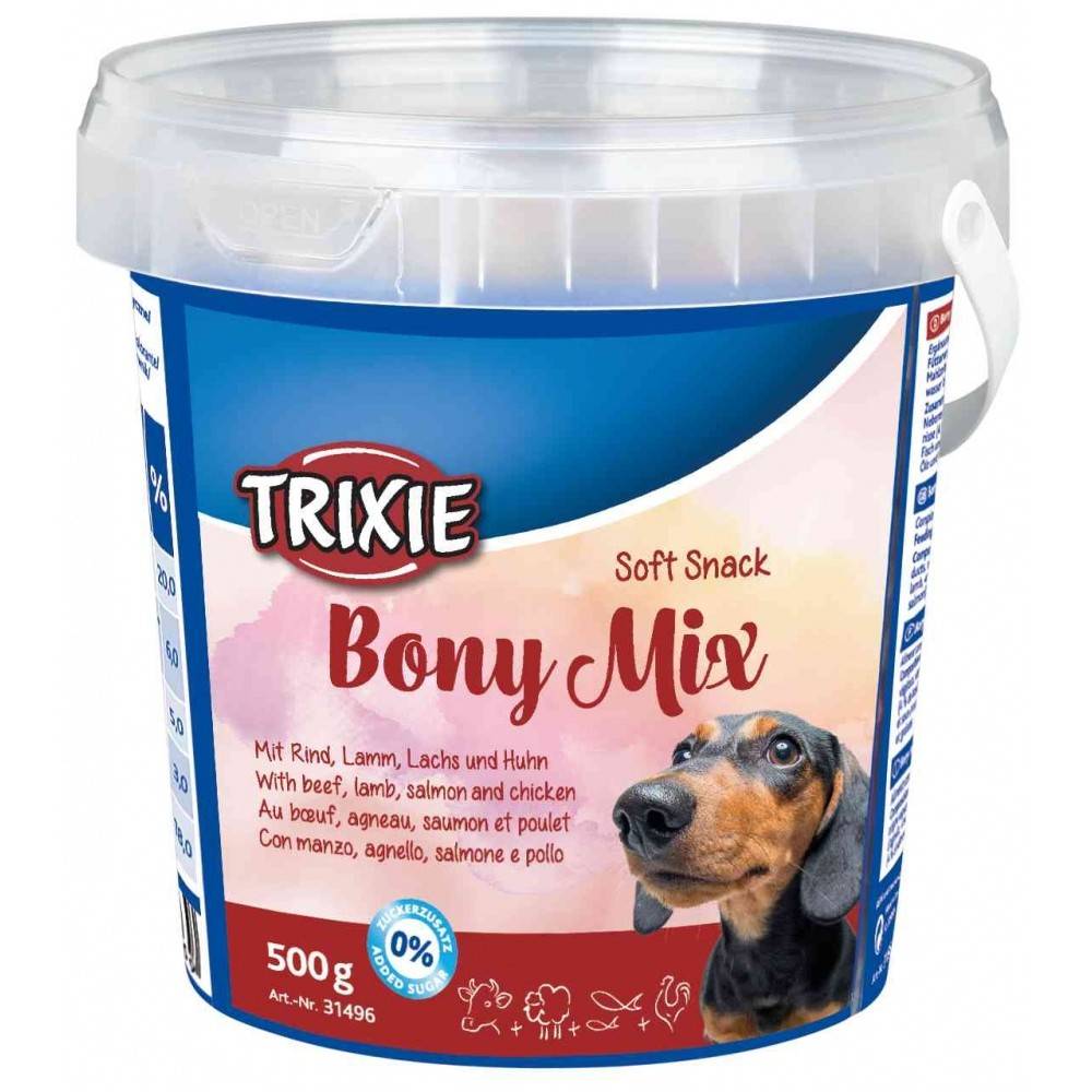 TRIXIE SOFT SNACK BONY MIX 500G