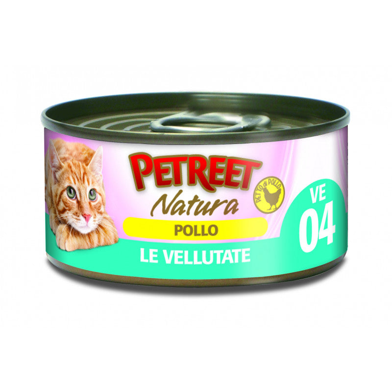 PETREET NATURA VELLUTATE POLLO 70GR