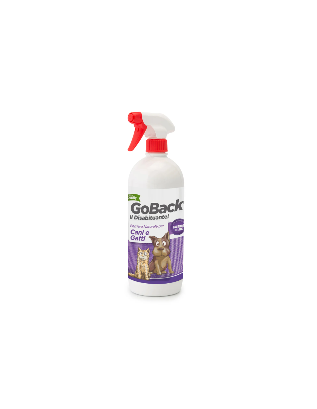 GO BACK DISABITUANTE CANI E GATTI SPRAY LAVANDA 750  ML