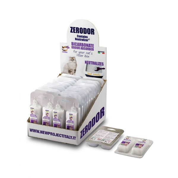Zerodor Lavanda Profuma Lettiera Gatti 2 Monodose da 50ml