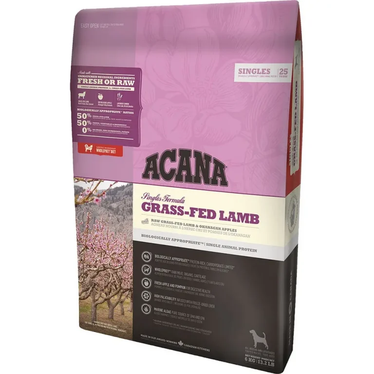 ACANA DOG SINGLES GRASS-FED AGNELLO 6 KG