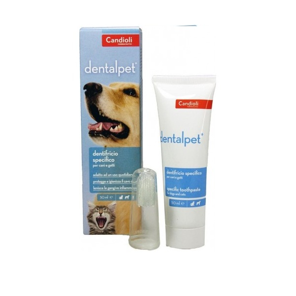 CANDIOLI DENTALPET DENTIFRICIO TUBO 50 ML