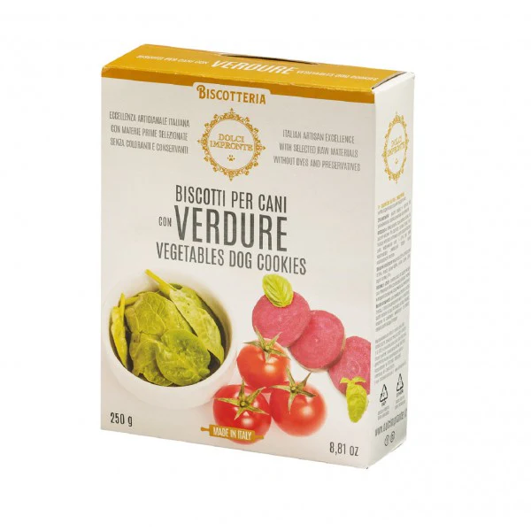 DOLCI IMPRONTE BISCOTTI VERDURE 250 GR