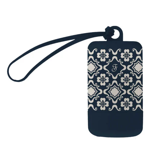 FERRIBIELLA PORTA SACCHETTI MAIOLICA SILICONE BLU