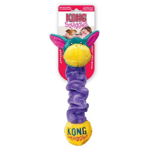 KONG PELUCHE SQUIGGLES MEDIUM 30 CM