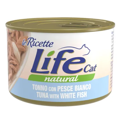LIFE CAT NATURAL TONNO CON PESCE AZZURRO 150 GR