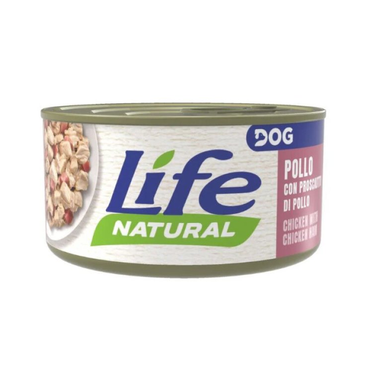 LIFE DOG NATURALE POLLO CON PROSCIUTTO 90 GR