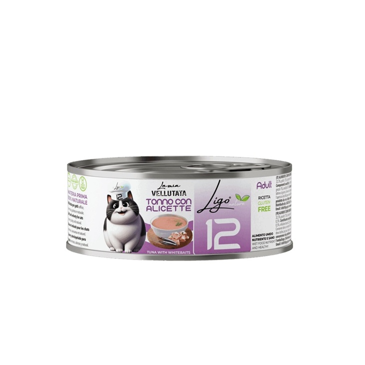 LIGO NATURALE N16 TONNO CON GAMBERETTI 85 GR