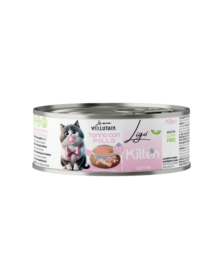 LIGO VELLUTATA KTTEN TONNO CON POLLO 85 GR