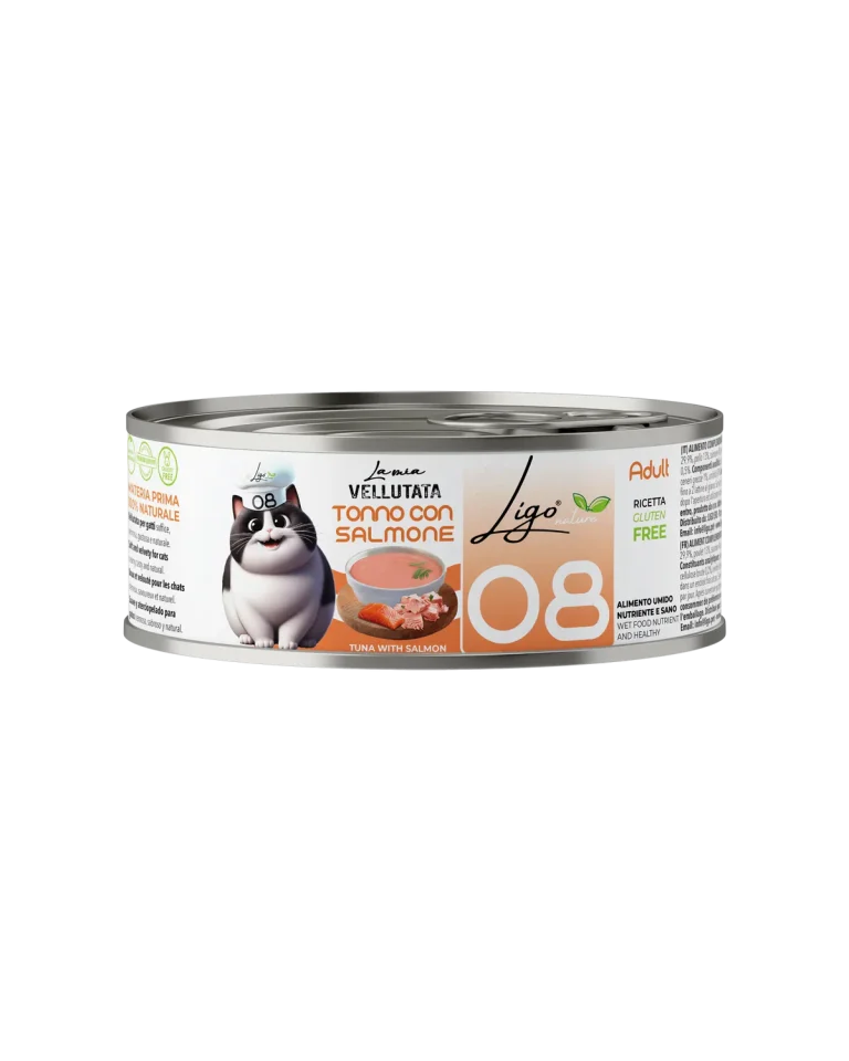 LIGO VELLUTATA N08 TONNO CON SALMONE 85 GR
