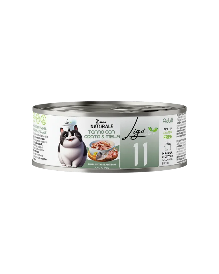 LIGO VELLUTATA N13 TONNO CON ORATA E MELA 85 GR