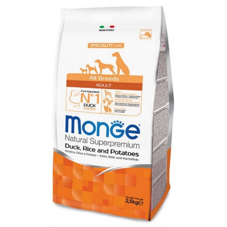 MONGE ALL BREED ADULT 2,5 KG ANATRA