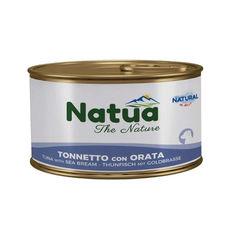 NATUA DOG TONNO E ORATA 85 GR