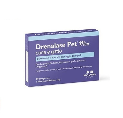 NBF DRENALASE PET MINI CANE GATTO 20 CPR