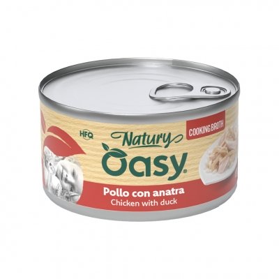 OASY NATURY BRODO COTTURA POLLO CON ANATRA 85 GR