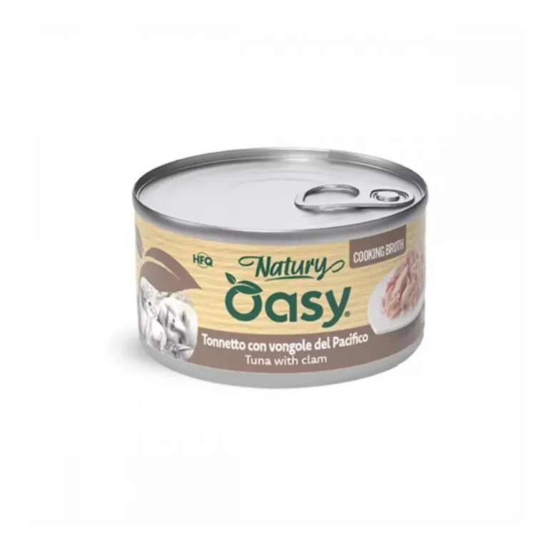 OASY NATURY BRODO COTTURA TONNETTO CON VONGOLE 85 GR