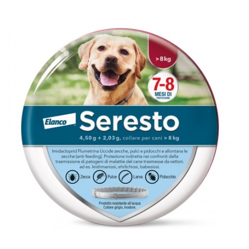 SERESTO COLLARE CANE GRANDE più di 8 kg