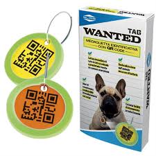 TAG WANTED MEDAGLIETTA IDENTIFICATIVA QR CODE