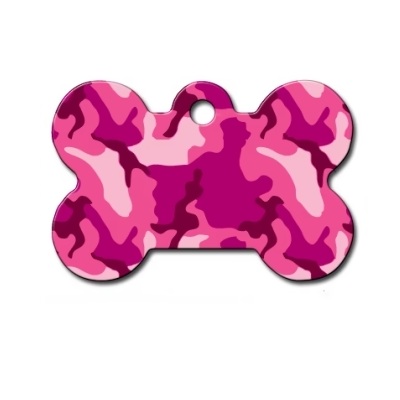 TAG4PET OSSO S CAMOUFLAGE ROSA