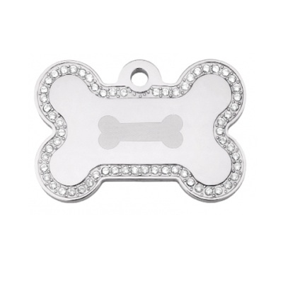 TAG4PET OSSO S DIVA CROMATO PIETRE BIANCHE