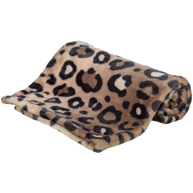 TRIXIE COPERTA LEO PELUCHE 70X50 CM MARRONEE