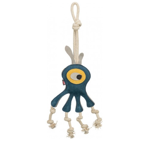 TRIXIE MOSTRO IN PELLE E CORDA 47 CM