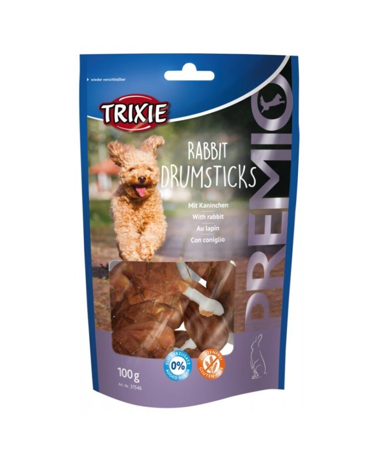 TRIXIE PREMIO RABBIT DRUMSTICKS 100 GR