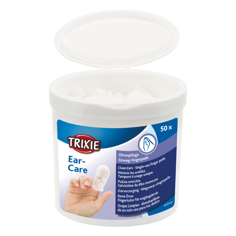 TRIXIE SALVIETTE DA DITO MONOUSO PER DENTI 50PZ