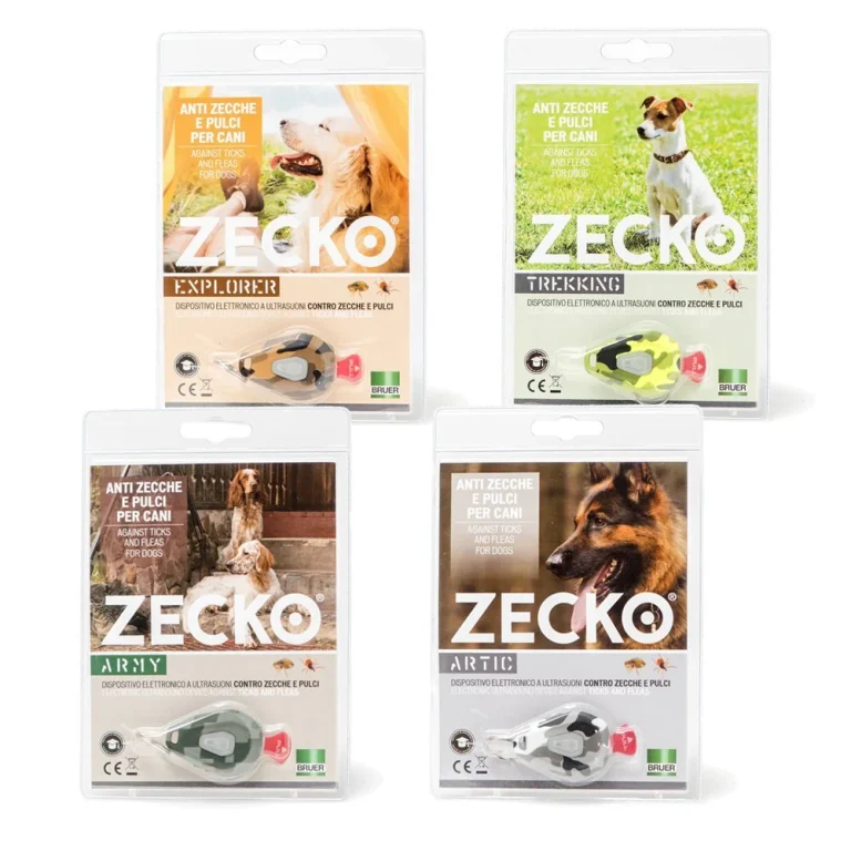 ZECKO ANTI ZECCHE E PULCI A ULTRASUONI PER CANI