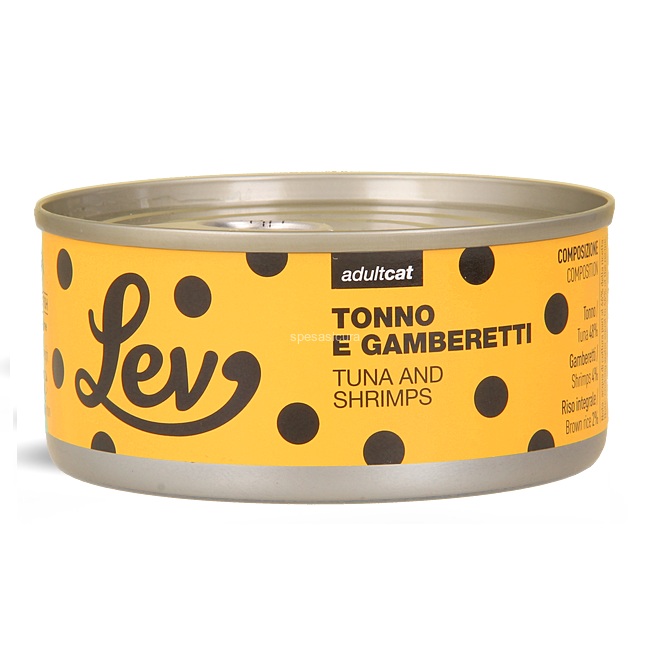 LEV TONNO E GAMBERETTI 140 GR
