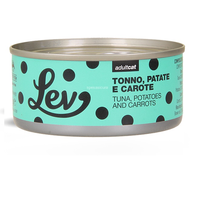 LEV TONNO PATATE E CAROTE 140 GR