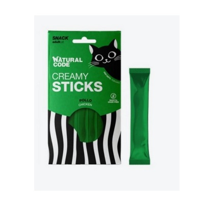 NATURAL CODE SNACK CREMOSI POLLO